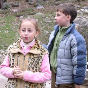 the twins Joyce and Gregory