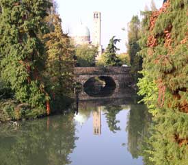 tower and river