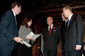 Receiving certificates