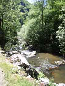 river above Devin