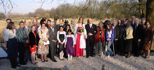 the wedding party