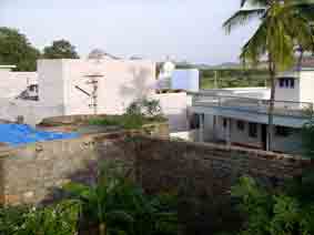 village from roof