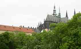 castle from gardens