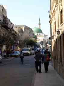 Akka mosque and local prison