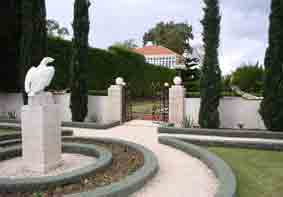 Bahji, gardens between the Mansion and the Shrine