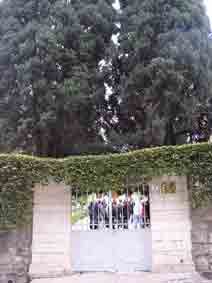 Gate to House of 'Abdu'l-Bahá