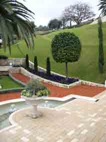 Lower terraces