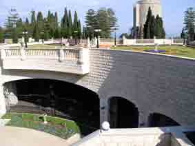 Terraces, bridge over Hatzionut Avenue