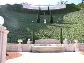 Upper terraces