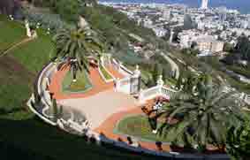 Upper terraces