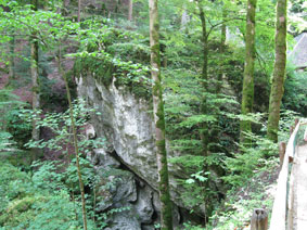 Devil's Bridge from above