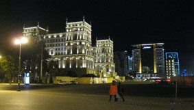 Baku by night