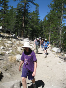 Hiking in Tuolumne Meadows