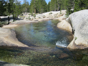 Lyell Fork Tuolumne River