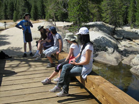 Hiking in Tuolumne Meadows