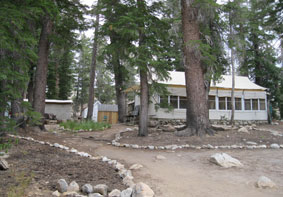 May Lake kitchen and dining tent