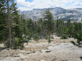 Trail to May Lake