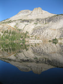 May Lake in morning