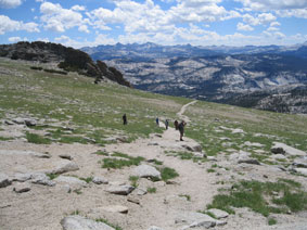 scree field below top