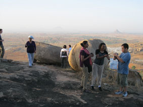 hike up hill