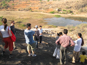hike up hill