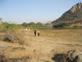 hike up hill