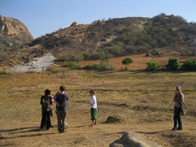 hike up hill