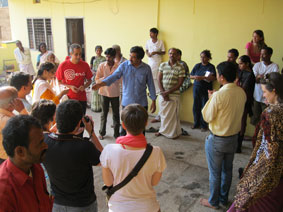 giving presents of thanks