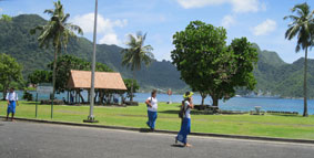 school girls, Pago Pago