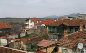 view from hotel window