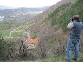 view over the valley