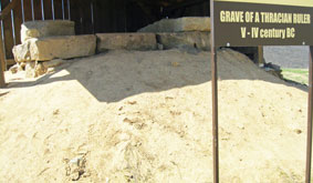 Grave of Thracian ruler