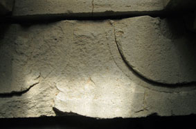 grooves for stone doors