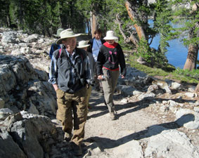 family at May Lake