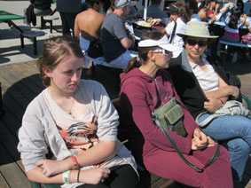 Mina, Emi and friend