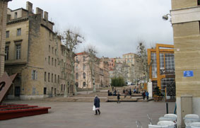 buildings around old port