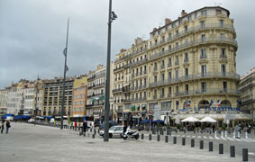 buildings around old port