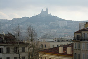 view from railway station