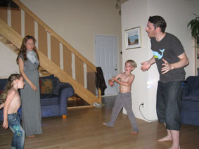 Alex, Mahalia, Benji and Alie