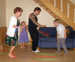 Lise, Alie, Jeremie, Benji