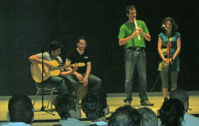 Music group with Alex