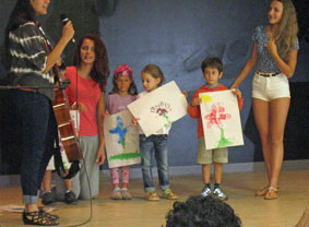 Children's class presentations