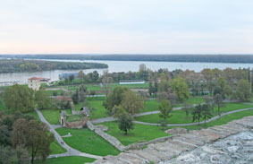 confluence with Danube