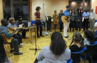 music workshop singing