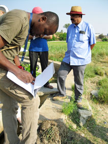 visit with hydrologist