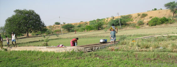 women washing