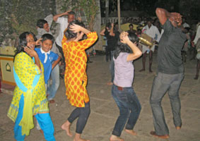 dancing