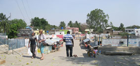 town from temple