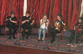 Irish music from St. Angela's