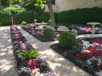 garden by Shrine of the Bab